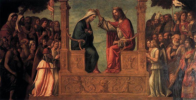 CIMA da Conegliano Coronation of the Virgin oil painting image